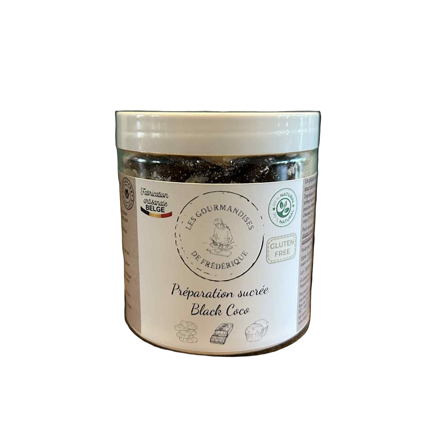 Préparation sans gluten Black Coco - Les Gourmandises de Frédérique