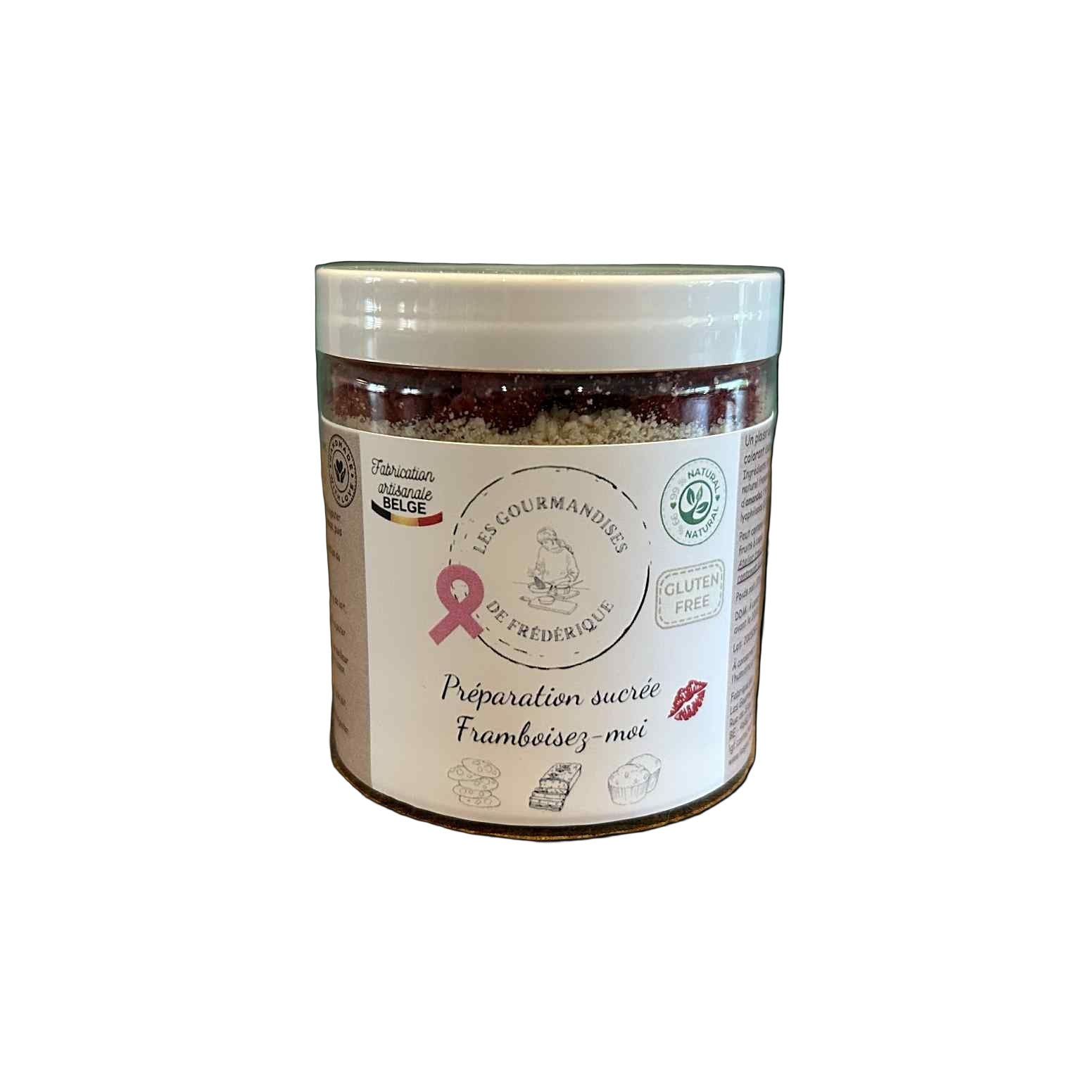 Préparation sans gluten Framboisez-moi - Les Gourmandises de Frédérique