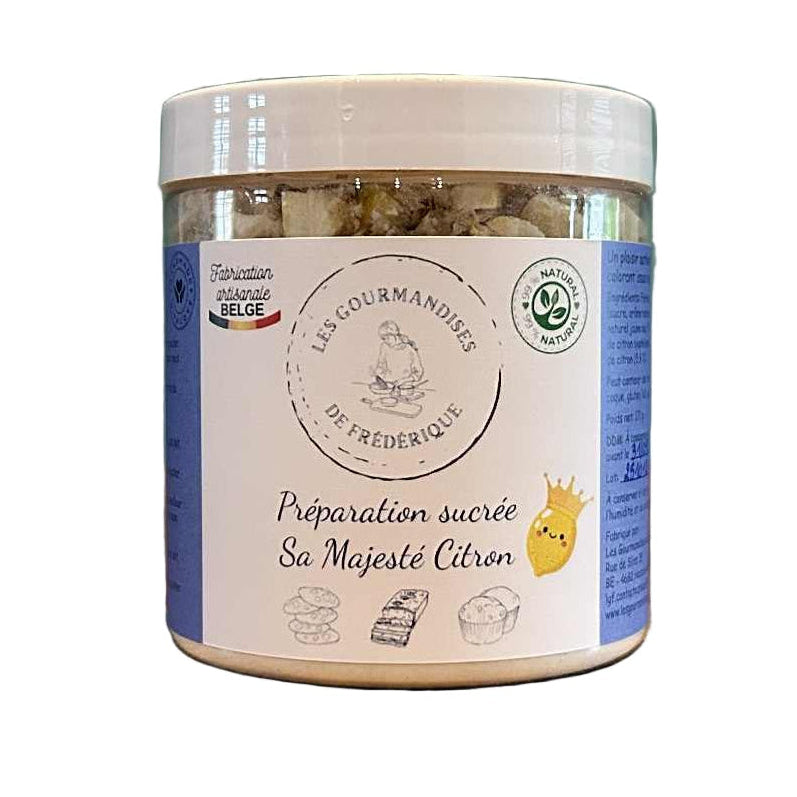 Préparation sucrée Sa Majesté Citron - Les Gourmandises de Frédérique