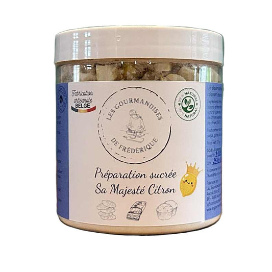 Préparation sucrée Sa Majesté Citron - Les Gourmandises de Frédérique