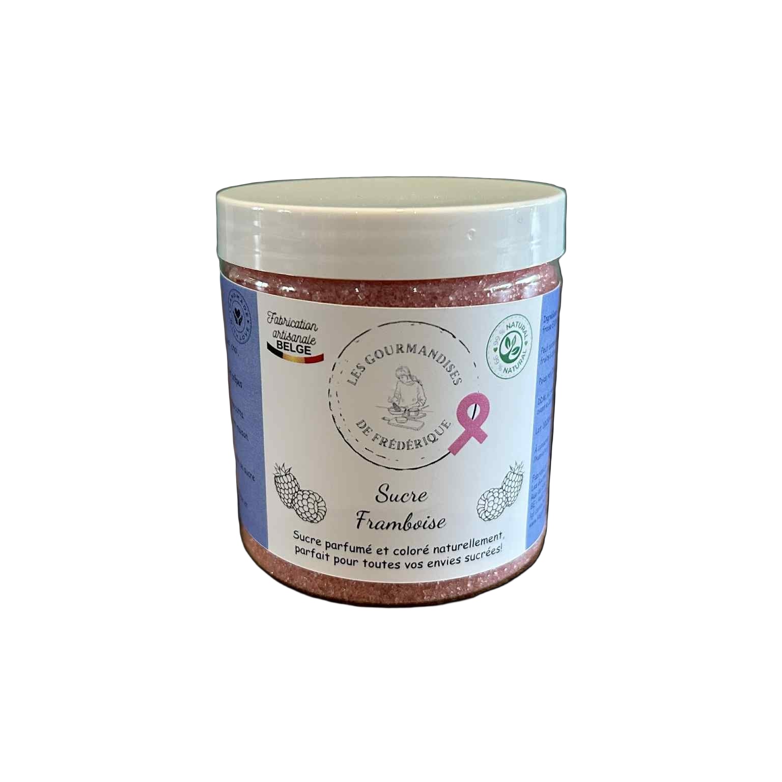 Sucre framboise - Les Gourmandises de Frédérique
