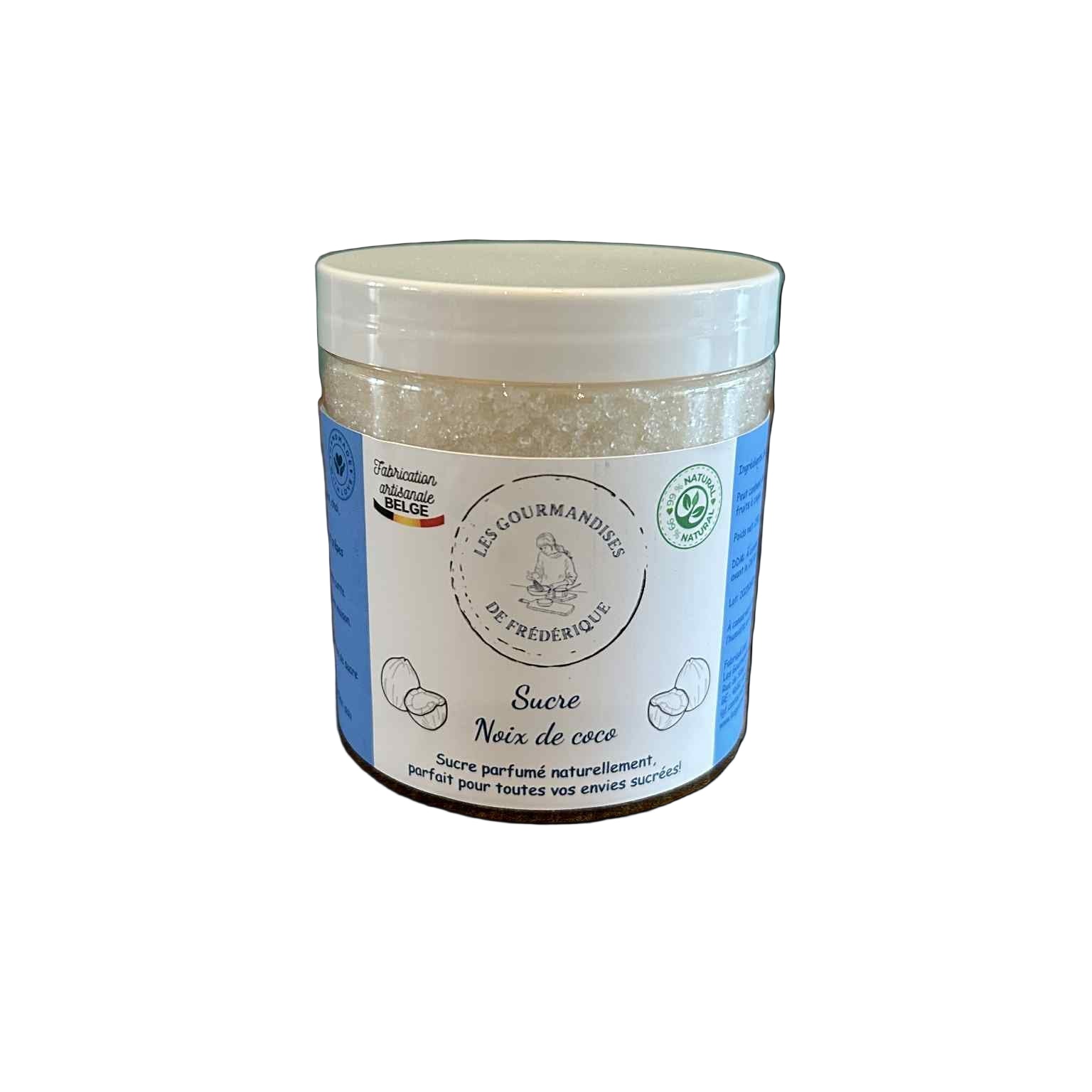 Sucre noix de coco - Les Gourmandises de Frédérique