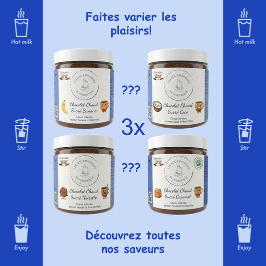 Trio Découverte | Cacaos Sucrés
